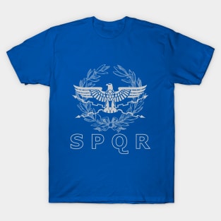 SPQR The Roman Empire Emblem T-Shirt